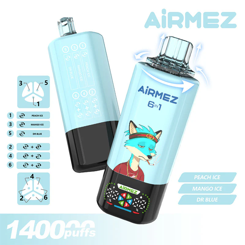 Airmez 140000 Puffs 6in1 Disposable Vape - Image 5