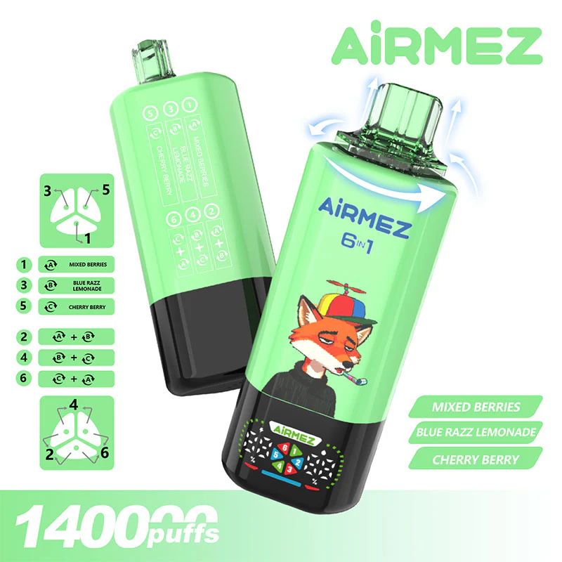 Airmez 140000 Puffs 6in1 Disposable Vape - Image 6