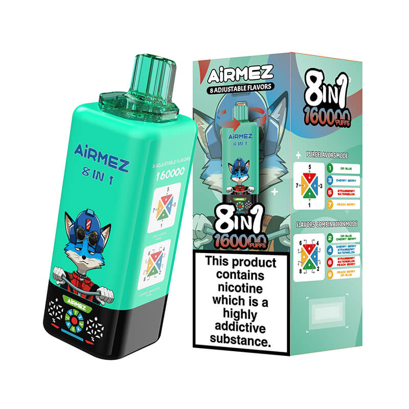 Airmez 160000 Puffs 8in1 Disposable Vape - Image 3