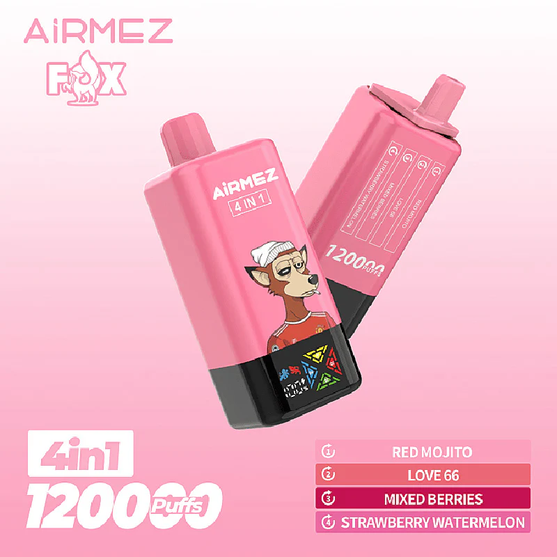 Airmez Fox 120000 Puffs 4in1 Disposable Vape - Image 4