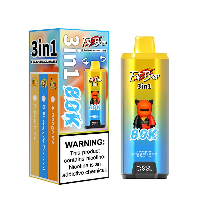 Aivono Aim Fatbear Triple 80000 Puffs Disposable Vape - Image 8
