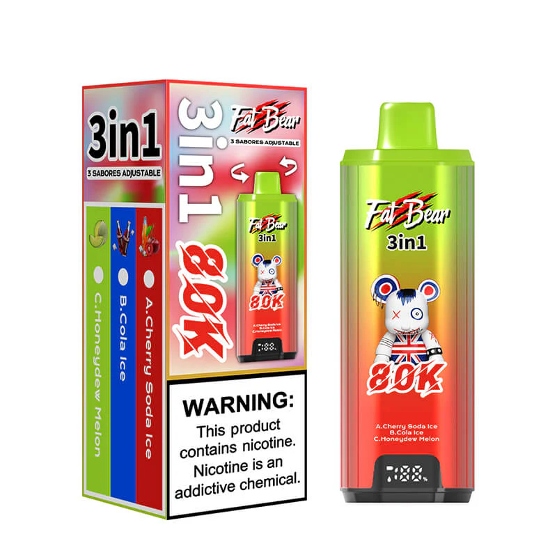 Aivono Aim Fatbear Triple 80000 Puffs Disposable Vape - Image 9