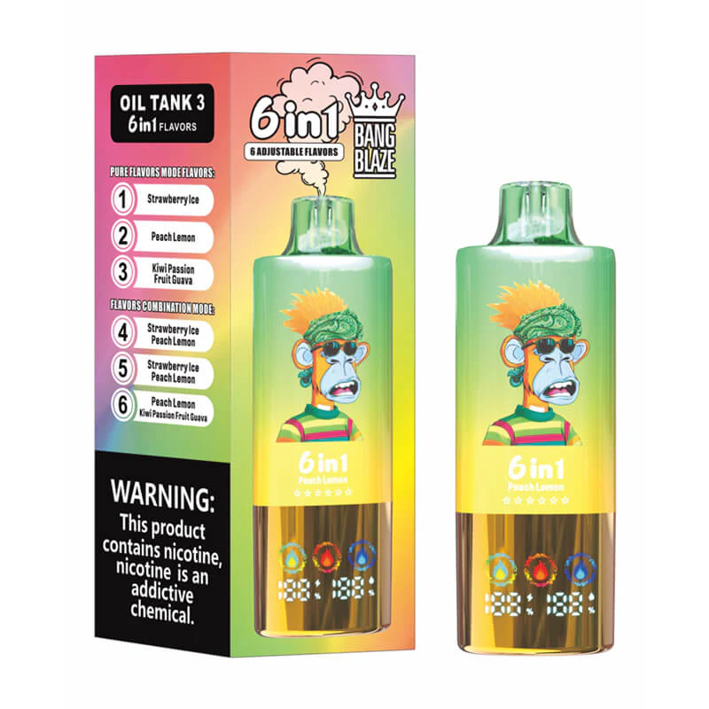 Bang Blaze 100000 Puffs 6in1 Disposable Vape - Image 5