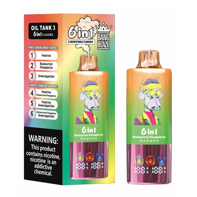 Bang Blaze 100000 Puffs 6in1 Disposable Vape - Image 8