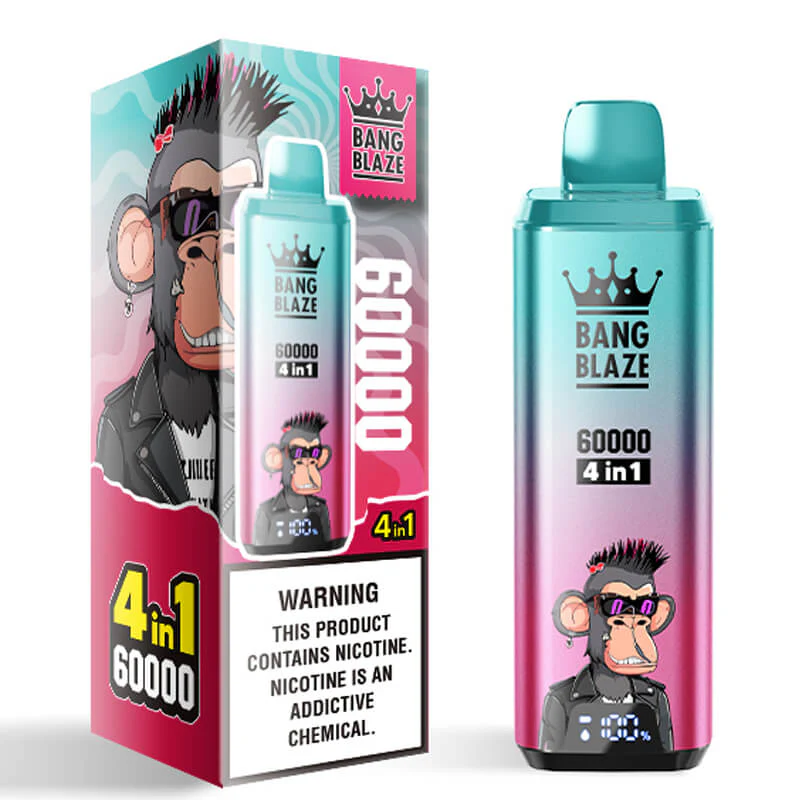 Bang Blaze 60000 Puffs 4in1 Flavors Disposable Vape - Image 7