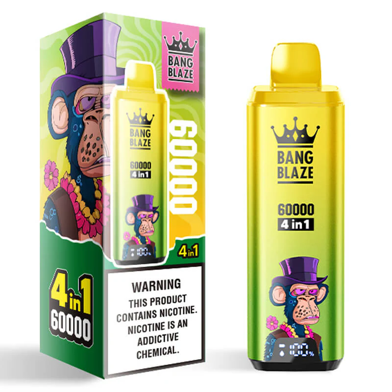 Bang Blaze 60000 Puffs 4in1 Flavors Disposable Vape - Image 8