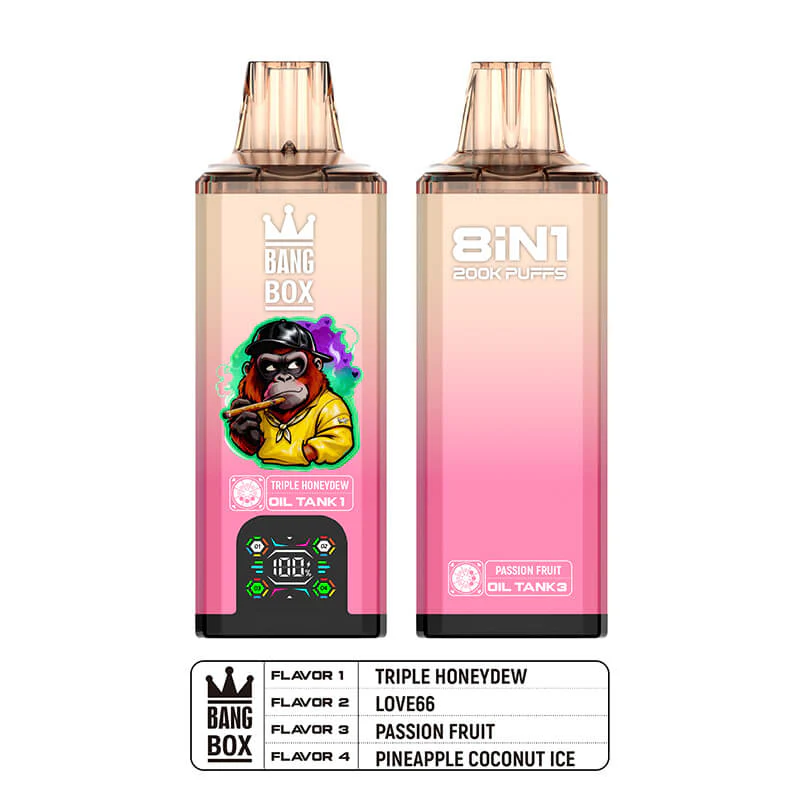 Bang Box 200000 Puffs 8in1 200K Disposable Vape - Image 4