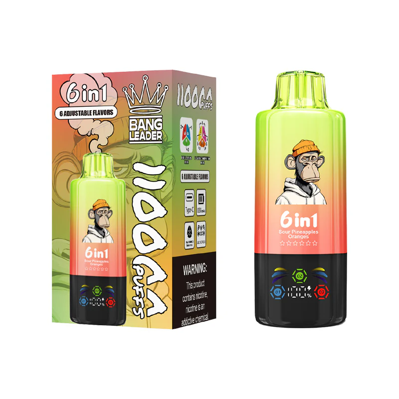Bang Leader 110000 Puffs 6in1 Flavors Disposable Vape - Image 2