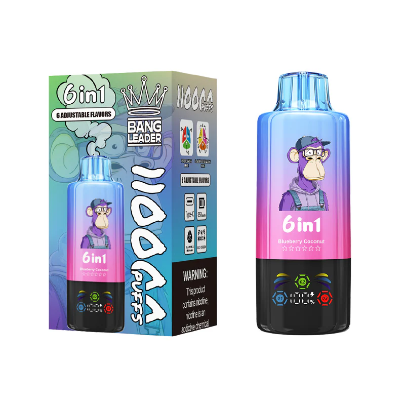Bang Leader 110000 Puffs 6in1 Flavors Disposable Vape - Image 5