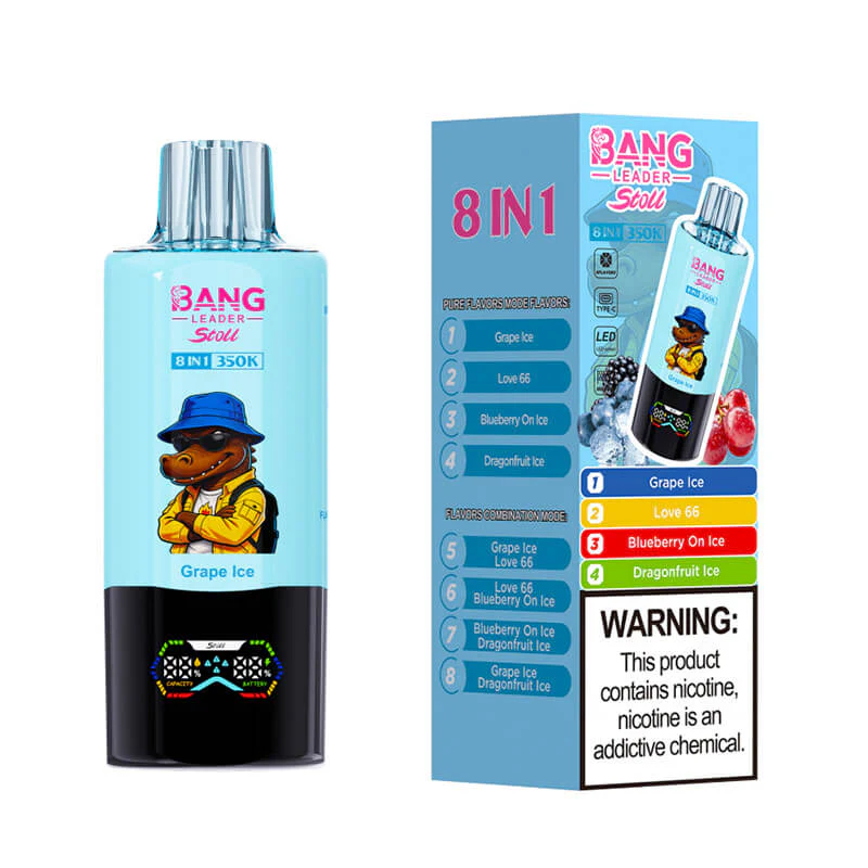 Bang Leager Stoll 350000 Puffs 8in1 Disposable Vape - Image 2