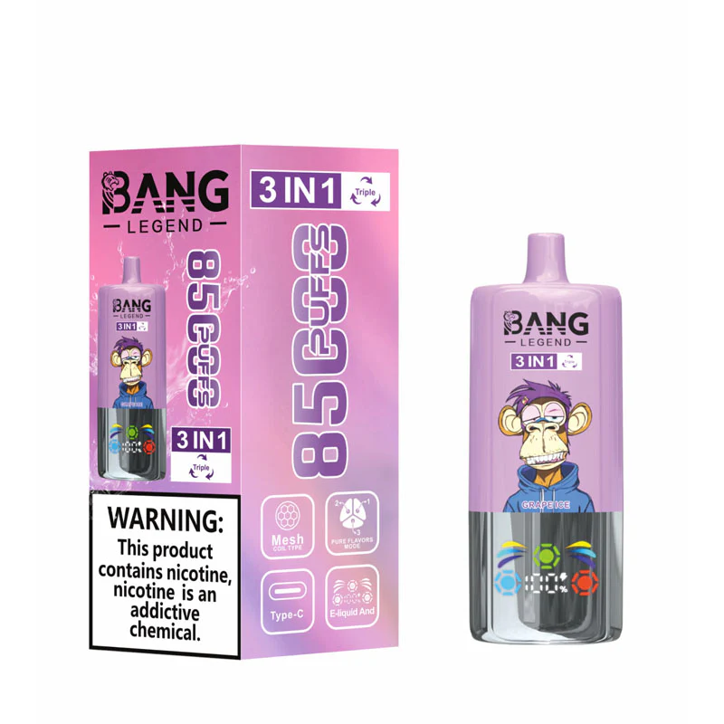 Bang Legend 85000 Puffs 3in1 Disposable Vape - Image 2