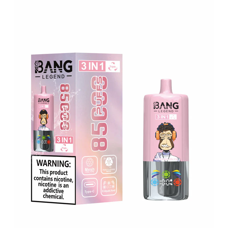 Bang Legend 85000 Puffs 3in1 Disposable Vape - Image 4