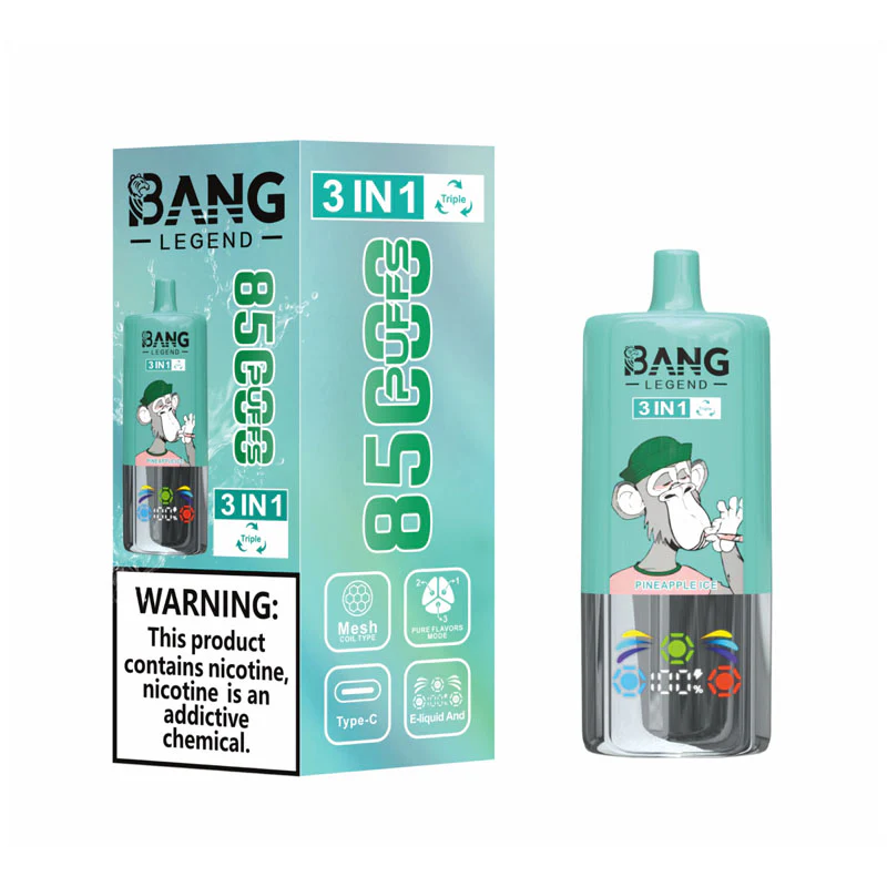 Bang Legend 85000 Puffs 3in1 Disposable Vape - Image 6