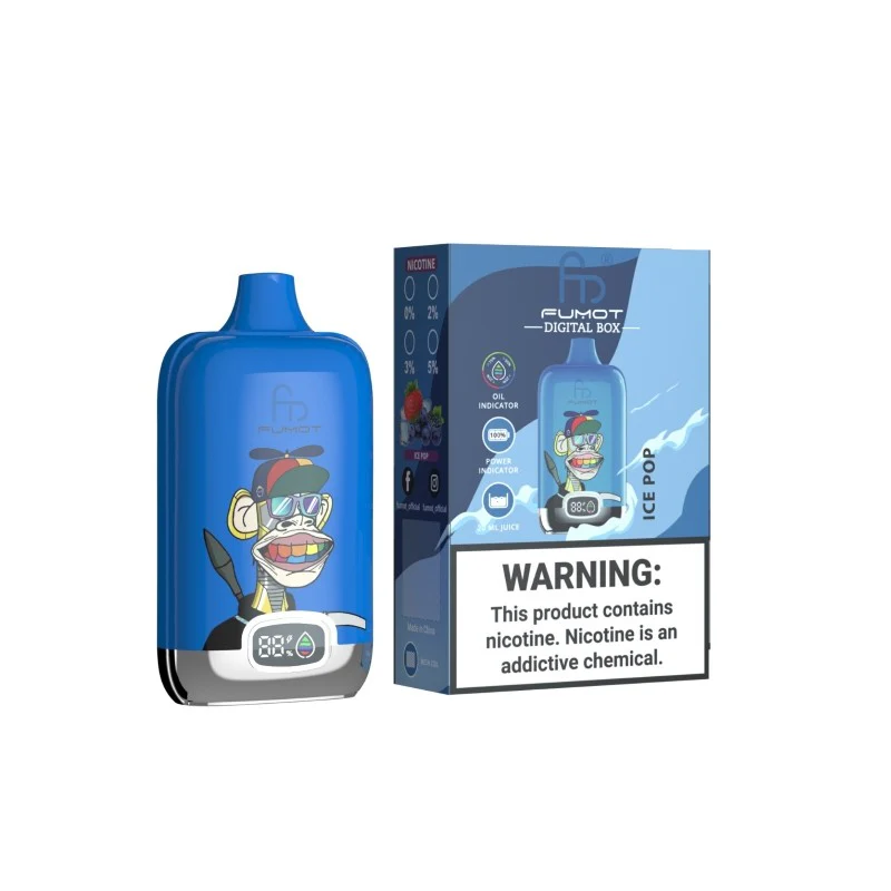 Fumot Digital Box 12000 Puffs Disposable Vape - Image 7