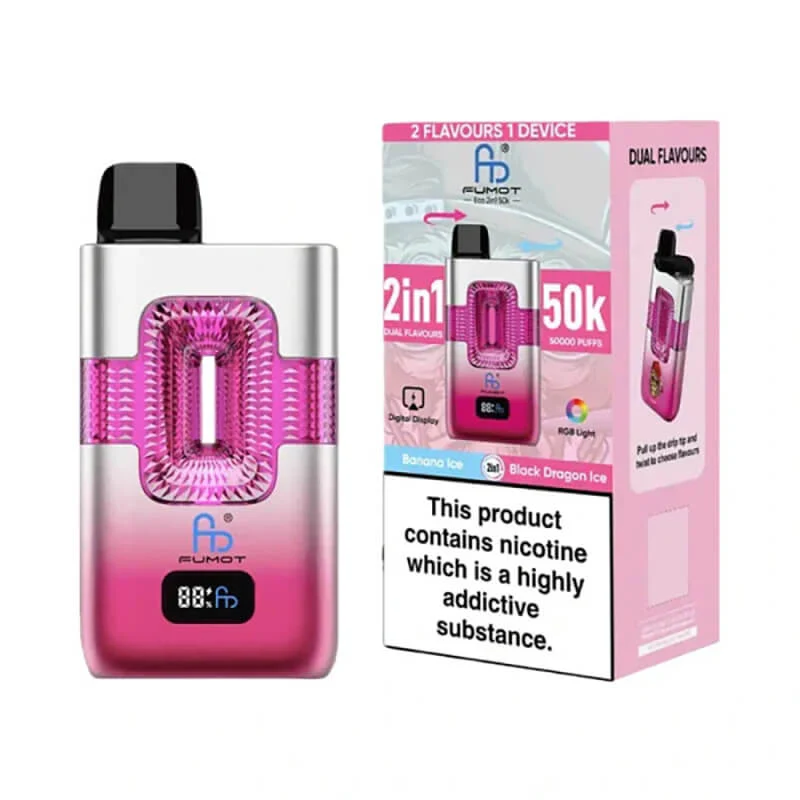 Fumot Eco 2in1 50000 Puffs Disposable Vape - Image 3