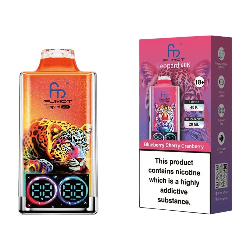 Fumot Leopard 40000 Puffs Disposable Vape - Image 8