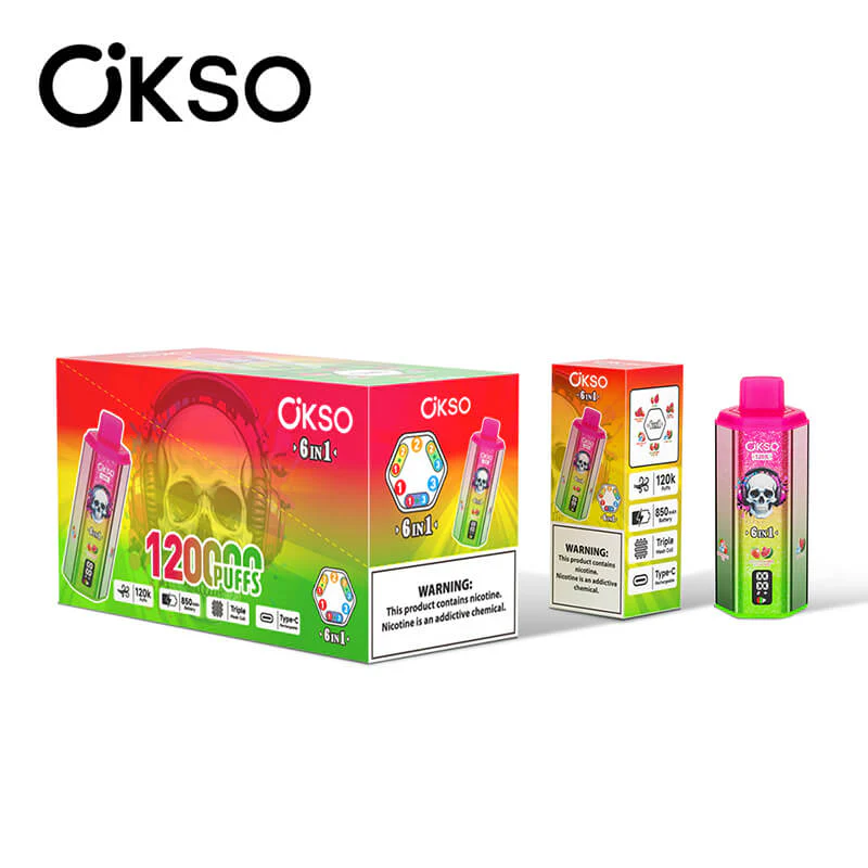 OKSO 120000 Puffs 6in1 Disposable Vape - Image 6