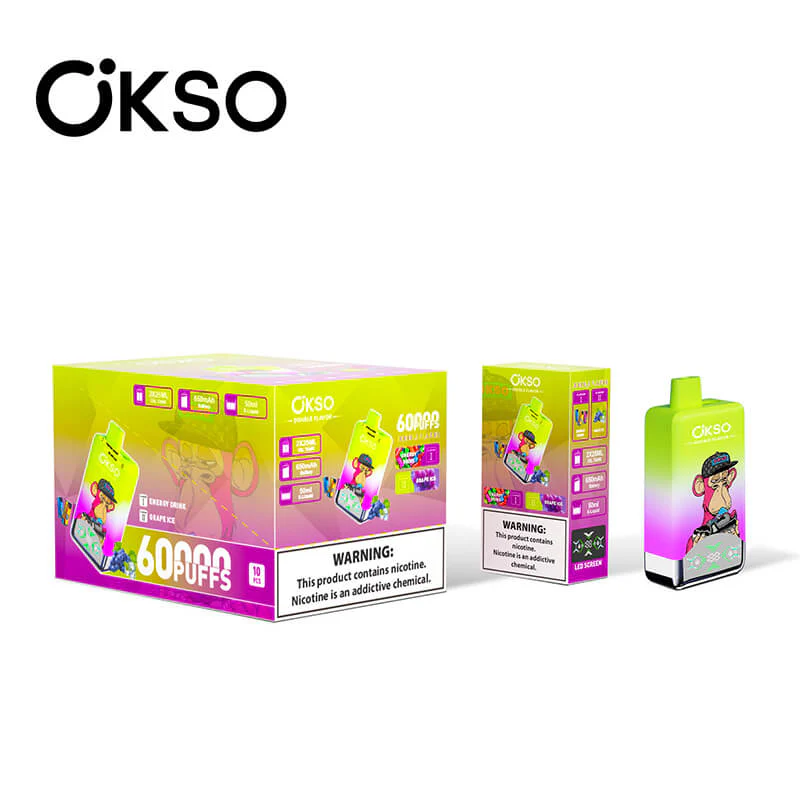 OKSO Dual Flavors 60000 Puffs Disposable Vape - Image 10