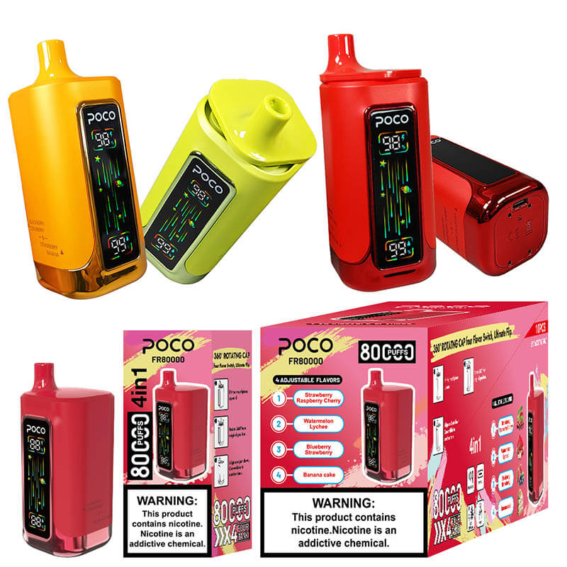 POCO FR 80000 Puffs 4in1 Disposable Vape - Image 2