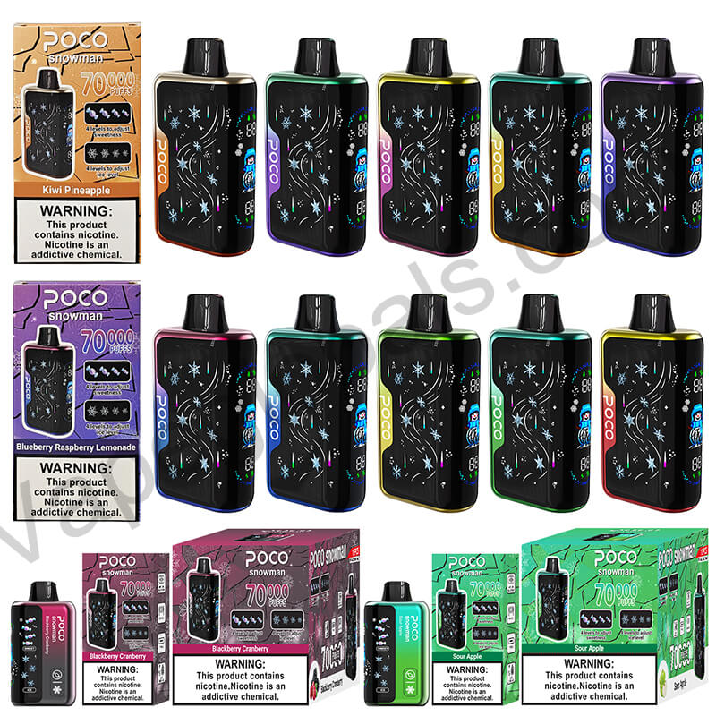 POCO Snowman 70000 Puffs Disposable Vape - Image 3