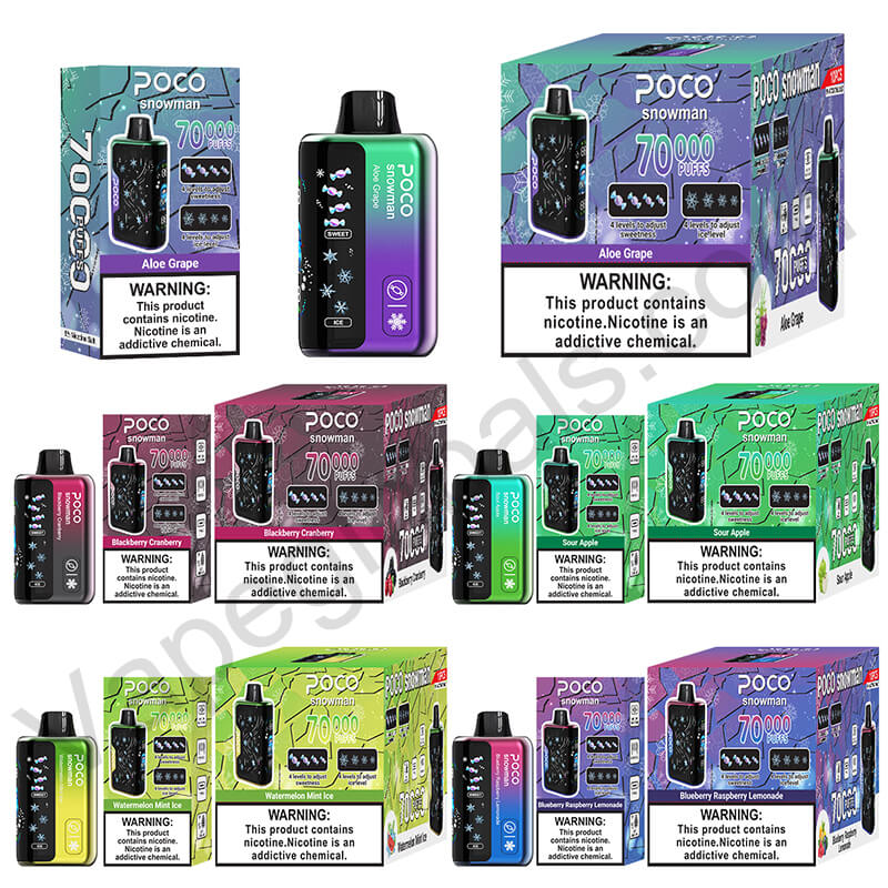 POCO Snowman 70000 Puffs Disposable Vape - Image 4