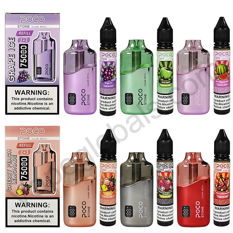 POCO STONE 75000 Puffs Refillable Disposable Vape - Image 2