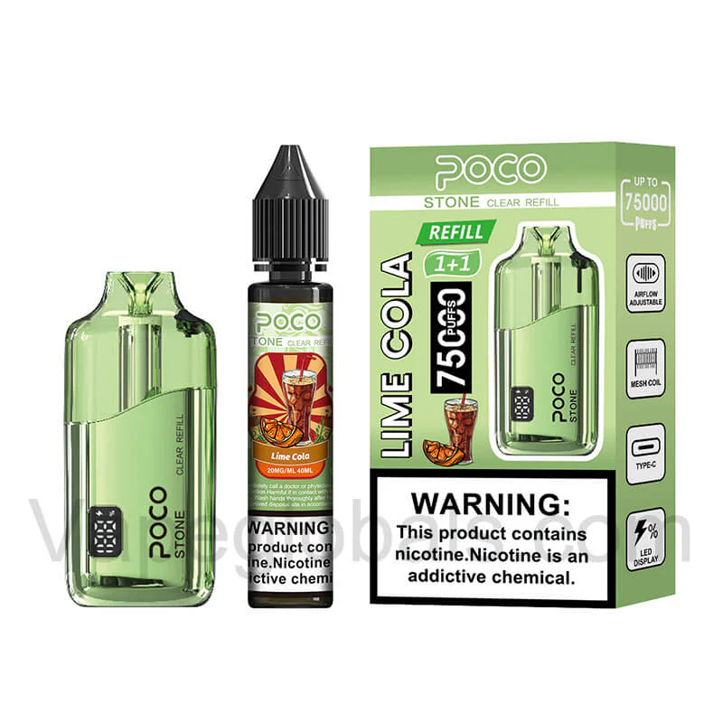 POCO STONE 75000 Puffs Refillable Disposable Vape - Image 7