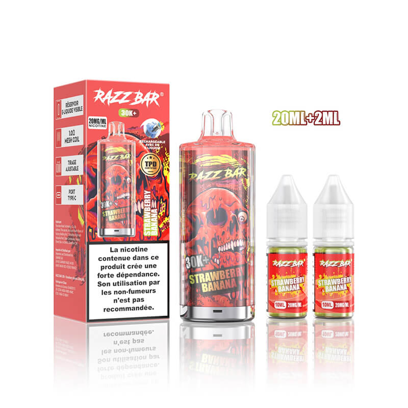 Razz Bar 30000 Puffs Plus Disposable Vape - Image 2