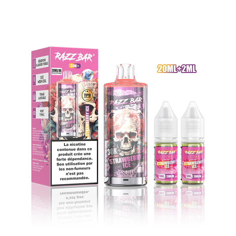 Razz Bar 30000 Puffs Plus Disposable Vape - Image 5