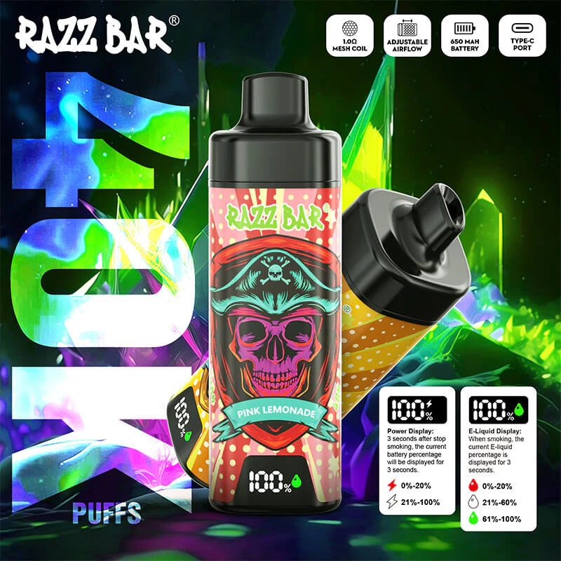 Razz Bar 40000 Puffs Disposable Vape - Image 2