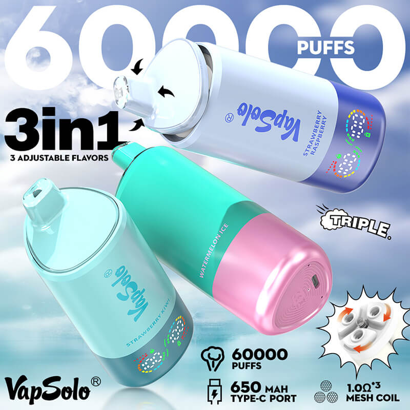 Vapsolo Triple 60000 Puffs Disposable Vape - Image 6