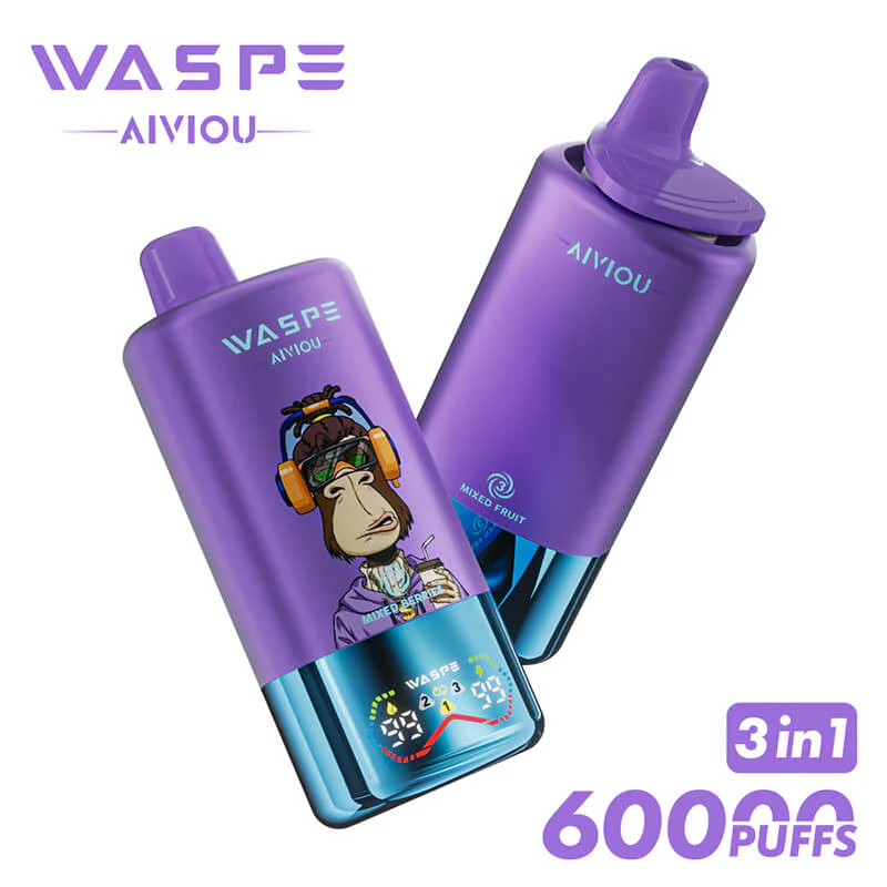 WASPE 60000 Puffs Triple Flavors Disposable Vape - Image 8