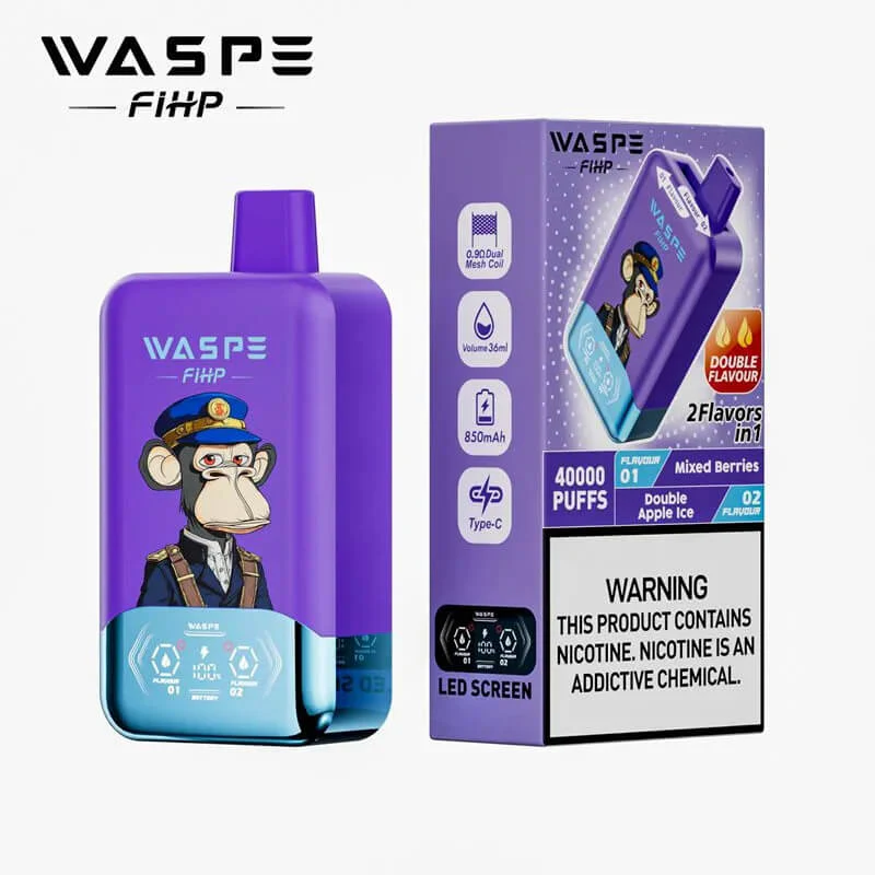WASPE Fihp 40000 Dual Flavors Disposable Vape - Image 5