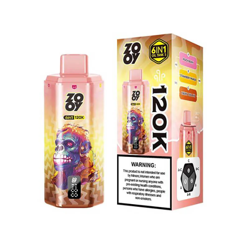 Zooy 120000 Puffs 6in1 Disposable Vape - Image 6