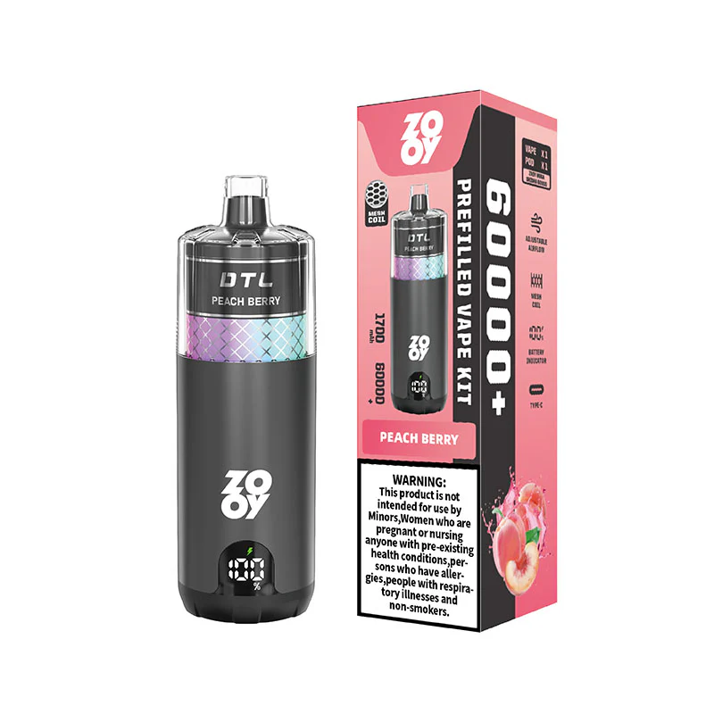Zooy Mega Shisha 60000 Puffs Disposable Vape - Image 2